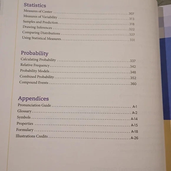 MATH 7 A REFERENCE GUIDE K12 Summit Curriculum Hardcover Homeschool Charter EUC - Picture 6 of 7